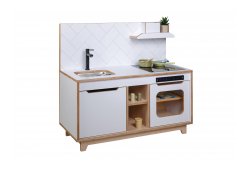 Wooden Plywood Kitchen White